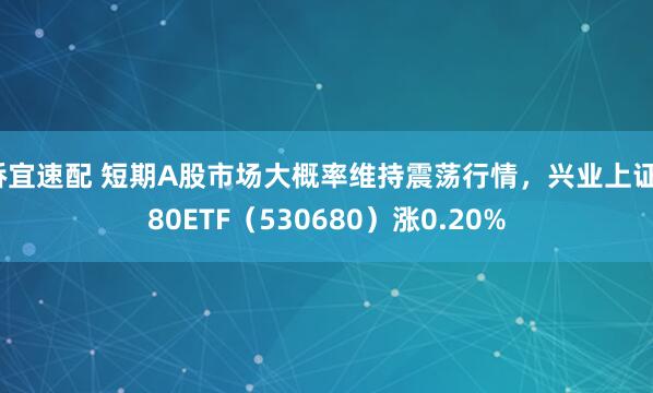桥宜速配 短期A股市场大概率维持震荡行情，兴业上证180ETF（530680）涨0.20%